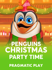 Penguins Christmas Party Time